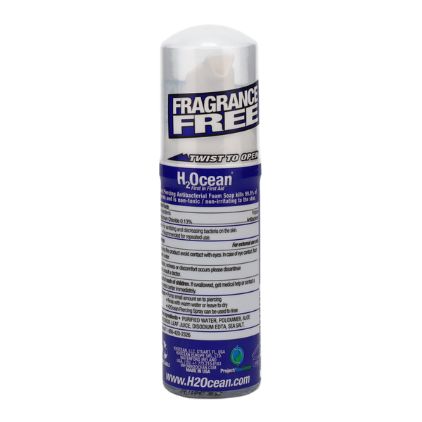 Body Piercing Foam Soap 1.7oz - h2oceanstore