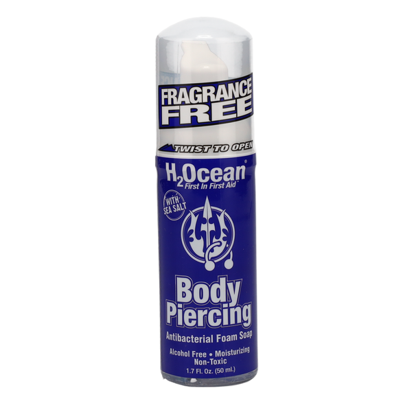 Body Piercing Foam Soap 1.7oz - h2oceanstore