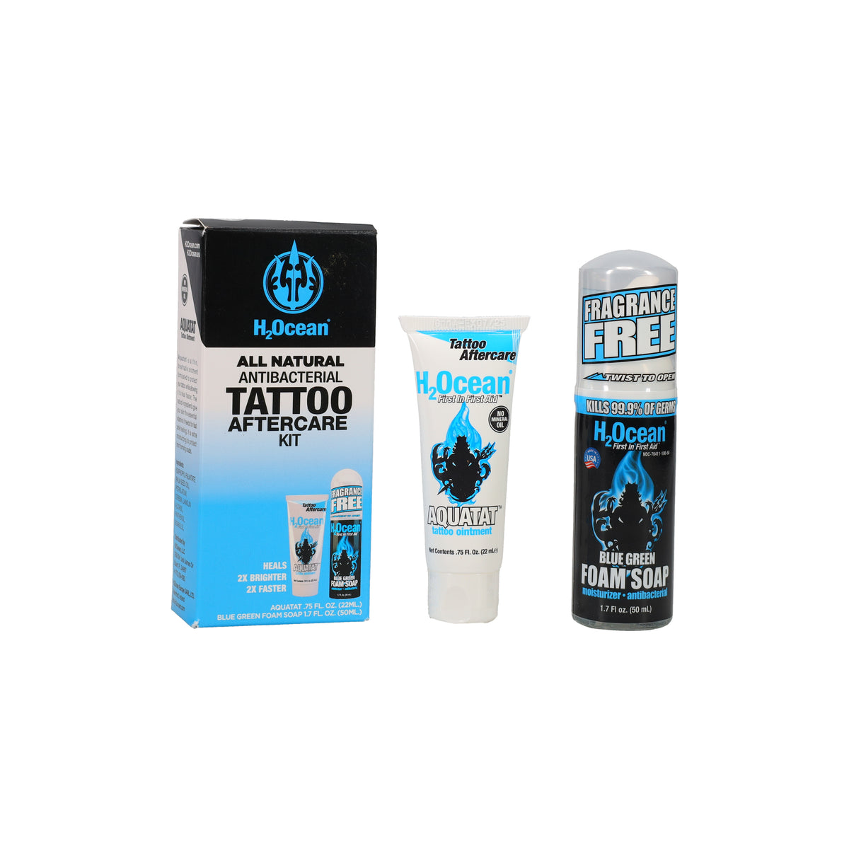 Antibacterial Tattoo Aftercare Kit - 2pk