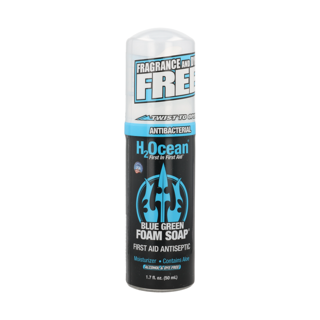 Blue Green Foam Soap - h2oceanstore