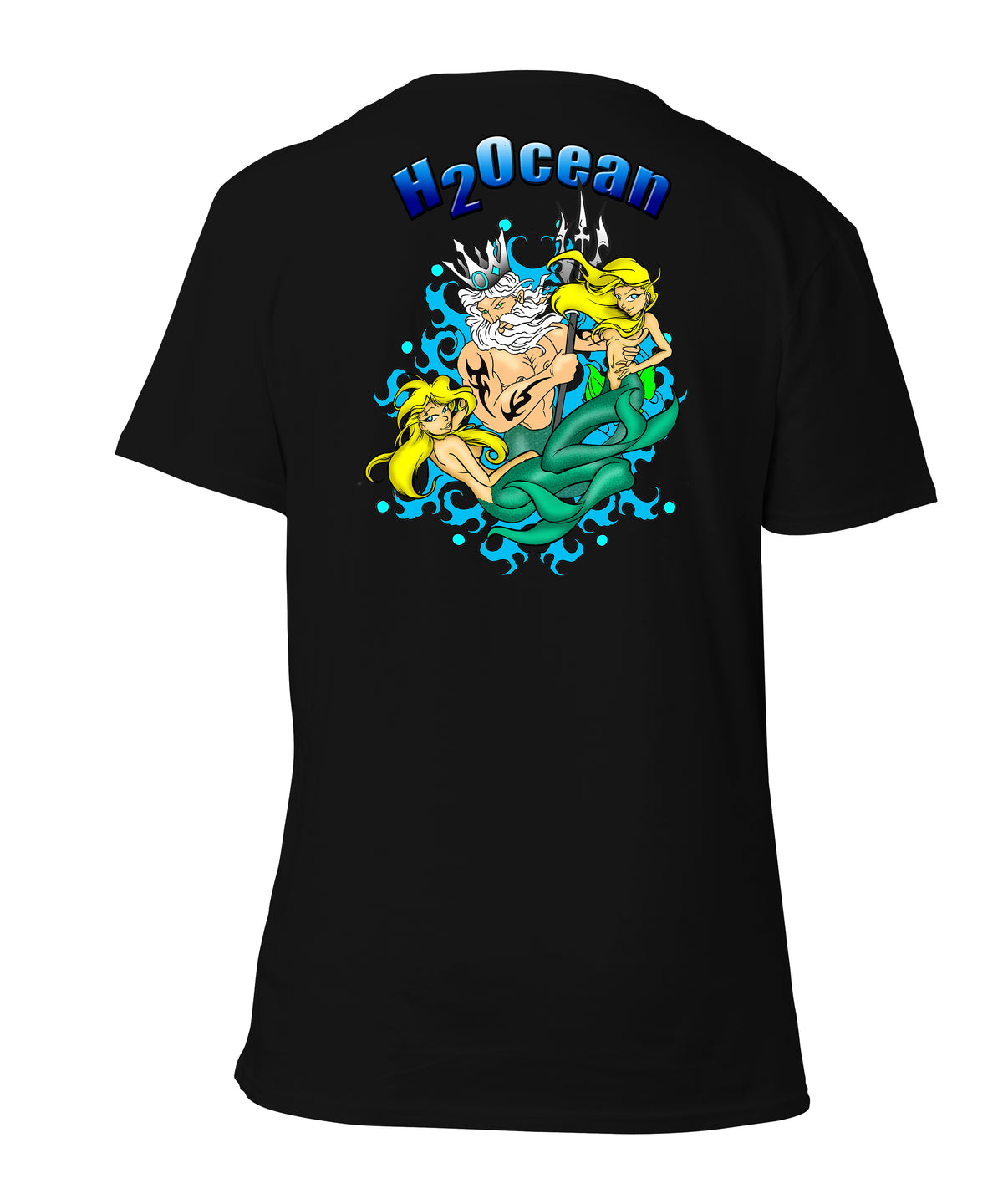 H2Ocean Mens Neptune T-Shirt - Black