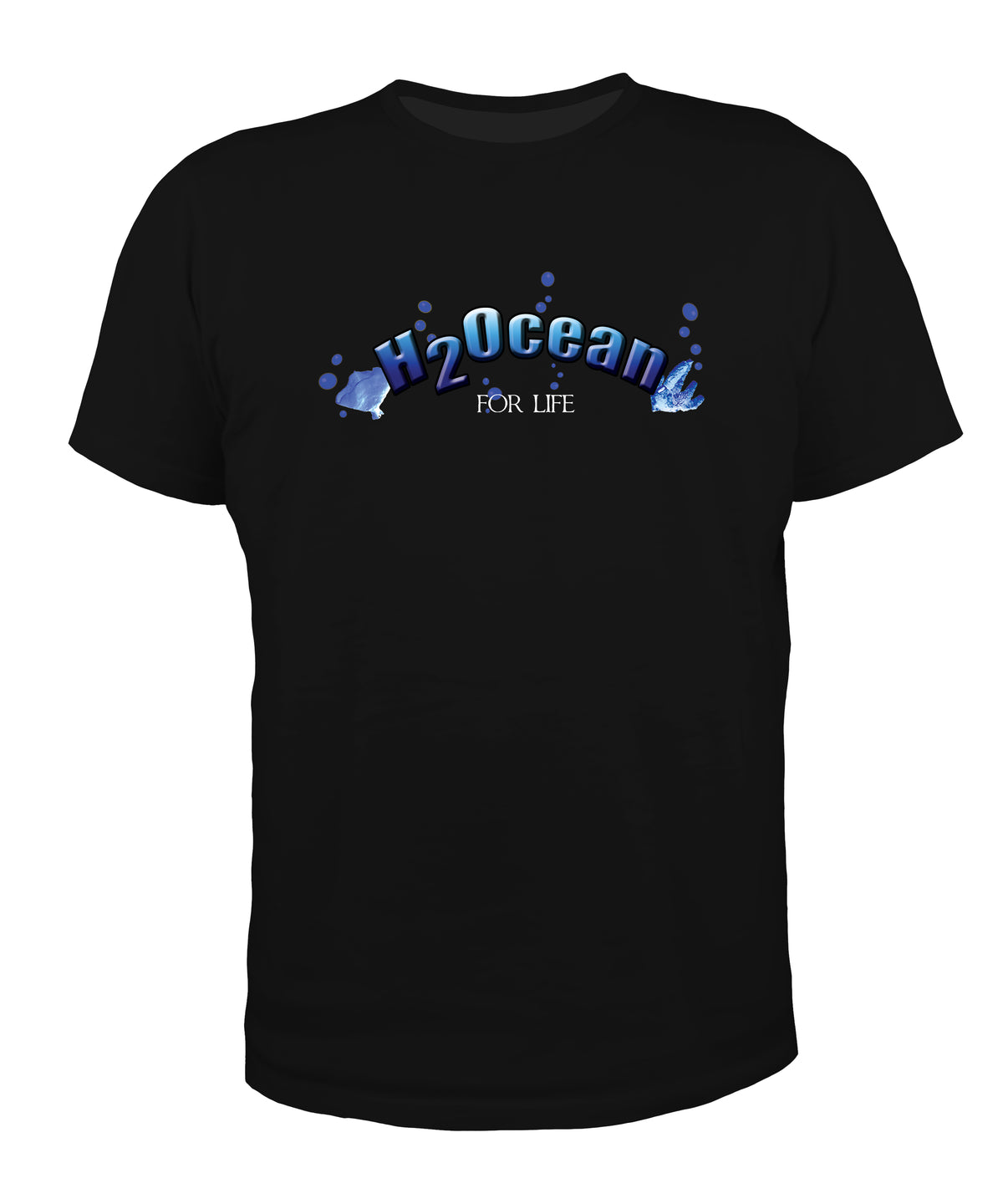 H2Ocean Mens Neptune T-Shirt - Black