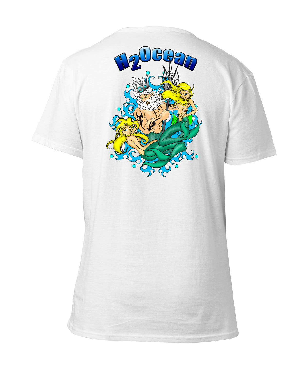 H2Ocean Mens Neptune T-Shirt - White