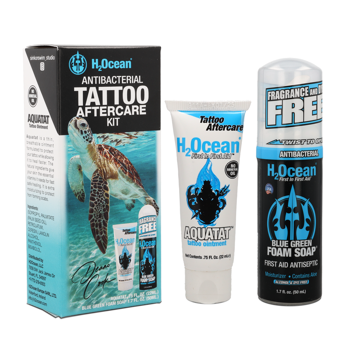 Antibacterial Tattoo Aftercare Kit - 2pk