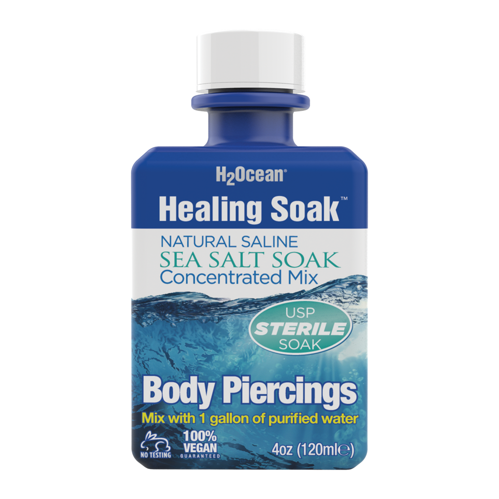 Salt water soak hotsell for belly button piercing