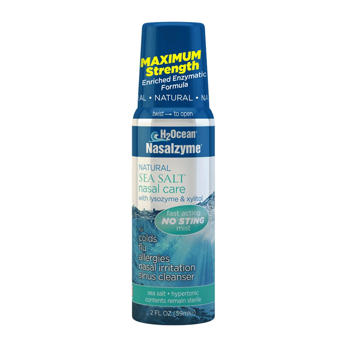 Nasalzyme Max - Natural Sea Salt Nasal Care